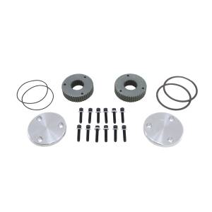 Yukon Hardcore Drive Flange Kit Dana 44 30spl Outer Stubs w/Non-Engraved Caps - YHC50002