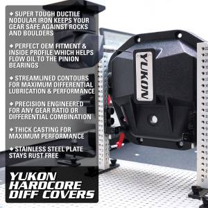 Yukon Gear - Yukon Hardcore Nodular Iron Cover for 8.8in. Ford - YHCC-F8.8 - Image 7