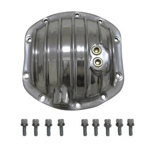 Yukon Gear Polished Aluminum Replacement Cover for Dana 30 standard rotation - YP C2-D30-STD
