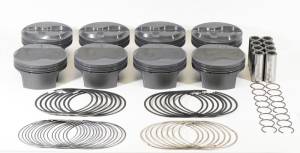 Mahle - Mahle MS Piston Set SBF 331ci 4.030in Bore 3.25in Stroke 5.4in Rod .927 Pin 7cc 11.3 CR Set of 8 - 930247030 - Image 2