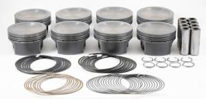 Mahle - Mahle MS Piston Set SBF 284cid 3.572in Bore 3.543in Stroke 5.930in Rod .866 Pin-16cc 9.5 CR Set of 8 - 930256072 - Image 2