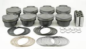 Mahle - Mahle MS Piston Set SBF 302ci 3.630in Bore 3.65in Stroke 5.933in Rod .866 Pin -13cc 9.0 CR Set of 8 - 930258230 - Image 4