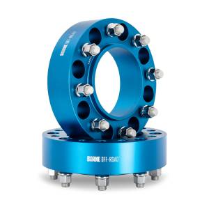 Mishimoto Borne Off-Road Wheel Spacers - 8X170 - 125 - 50mm - M14 - Blue - BNWS-002-500BL