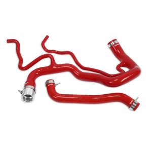 Mishimoto 11+ Chevrolet Duramax 6.6L Red Silicone Coolant Hose Kit - MMHOSE-DMAX-11RD