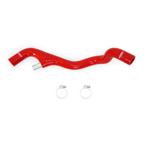 Mishimoto - Mishimoto 05-07 Ford F-250/F-350 6.0L Powerstroke Lower Overflow Red Silicone Hose Kit - MMHOSE-F2D-05ERD - Image 3