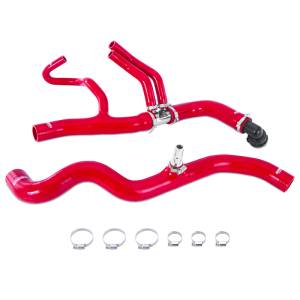 Mishimoto 17-19 Ford Raptor 3.5L EcoBoost Red Silicone Coolant Hose Kit - MMHOSE-F35T-17RD
