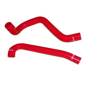 Mishimoto 97-02 Jeep Wrangler 4cyl Red Silicone Hose Kit - MMHOSE-WR4-97RD