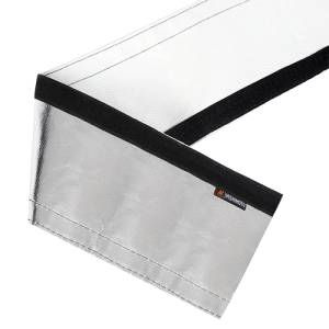 Mishimoto - Mishimoto Heat Shielding Sleeve Silver 1 Inch x 36 Inches - MMHP-HSS-136SL - Image 1