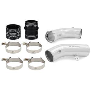 Mishimoto 17-19 GM 6.6L L5P Cold-Side Pipe and Boot Kit Polished - MMICP-DMAX-17CP