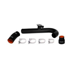 Mishimoto - Mishimoto 2015 Ford Mustang EcoBoost 2.3L Intercooler Hot Side Wrinkle Black Pipe and Boot Kit - MMICP-MUS4-15HWBK - Image 1