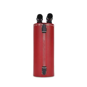 Mishimoto - Mishimoto Small Aluminum Oil Catch Can - Wrinkle Red - MMOCC-SAWRD - Image 3