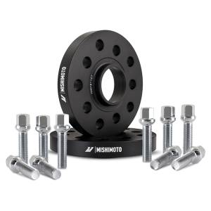 Mishimoto - Mishimoto Wheel Spacers - 5x112 - 57.1 - 15 - M14 - Black - MMWS-009-150BK - Image 1