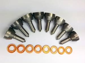 Dynomite Diesel Ford 98-Early 99 7.3L Stage 2 Nozzle Set 25 Percent Over - DDP.NOZ-FD9899-25