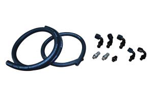 Fleece Performance 2007.5-2009 6.7L Cummins Fuel Distribution Block Hose and Fitting Kit - FPE-FFD-RF-HF-KIT-3G-67