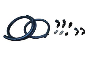 Fleece Performance 2010-2018 Cummins Fuel Distribution Block Hose and Fitting Kit - FPE-FFD-RF-HF-KIT-4G