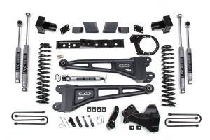 BDS Suspension 2020 Ford F350 Dually 6in. Radius arm lift kit - rear shocks block - NX2 - BDS1573H
