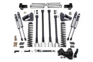 BDS Suspension 17-19 F350 DRW 4in. 4-Link Lift Kit Gas - Fox - BDS1578FS