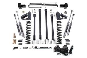 BDS Suspension 17-19 F350 DRW 4in. 4-Link Lift Kit - Gas - NX2 - BDS1578H