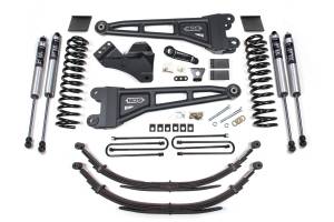 BDS Suspension 2011-2016 Ford F250-F350 6in. Radius Arm Lift Kit - BDS1593FS