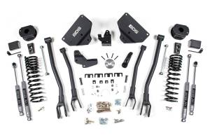 BDS Suspension 14-18 Ram 2500 4/3.5 4-Link  with factory air suspension-Gas - BDS1634H