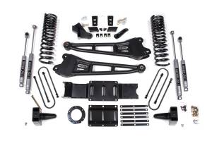 BDS Suspension 2019-2022 Ram 3500 5.5in. Radius Arm Gas - without overload - 6 bolt T-case - BDS1686H