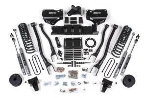 BDS Suspension 2019-2022 Ram 3500 5.5in. 4-Link Gas -   with Air Bag - NX2 Shocks - BDS1734H