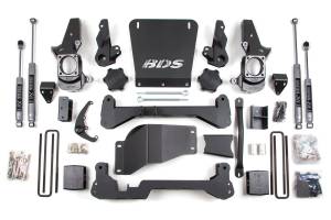 BDS Suspension - BDS Suspension 01-10 K2500/SUV High clearance 4wd 7/5 block - BDS1818H