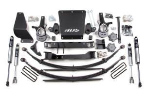 BDS Suspension 99-06 K1500 Silver High clearance 4.5/3.5 springs - BDS182FS