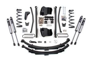 BDS Suspension - BDS Suspension 03-07 Dodge Diesel engine 6-4 Long arm spring  with 4-1/8in. axle - BDS650FS
