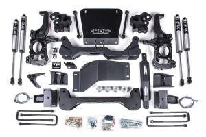 BDS Suspension - BDS Suspension 2020-2023 GM 2500/3500 HD 6.5in.  Suspension Lift System  without Overloads - BDS753FS