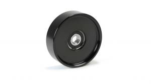 Fleece Performance - Fleece Performance 2003-2018 Upper Fan Idler for use with Electric Water Pumps Black Finish Contract Cut - FPE-34658-BLK-SPK - Image 2