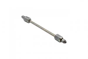 Fleece Performance 9 Inch High Pressure Fuel Line 8mm x 3.5mm Line M14 x 1.5 Nuts - FPE-34200-9