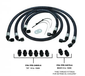 Fleece Performance - Fleece Performance Allison Transmission Cooler Lines For 2006-2010 LBZ-LMM - FPE-TL-LBZ-LMM - Image 2