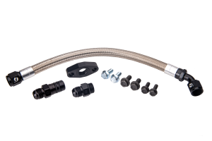 Fleece Performance - Fleece Performance Cummins Turbo Drain Tube Kit For 2nd Gen Swaps - FPE-CTDT-KIT - Image 1