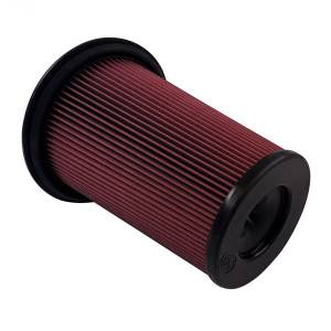 S&B - S&B Air Filter For Intake Kit 75-5128 Oiled Cotton Cleanable Red - KF-1072 - Image 1