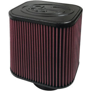 S&B - S&B Air Filter For Intake Kits 75-1532, 75-1525 Oiled Cotton Cleanable Red - KF-1000 - Image 1