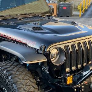 S&B - S&B Air Hood Scoop System for 18-22 Wrangler JL Rubicon 2.0L, 3.6L, 20-22 Jeep Gladiator 3.6L Intake Required - AS-1014 - Image 6