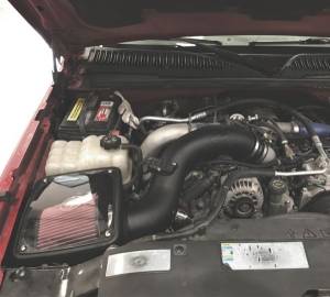 S&B - S&B Cold Air Intake For 01-04 Chevrolet Silverado GMC Sierra V8-6.6L LB7 Duramax Dry Extendable White - 75-5101D - Image 8