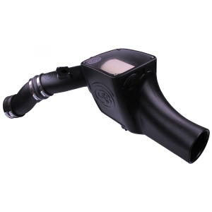 S&B - S&B Cold Air Intake For 03-07 Ford F250 F350 F450 F550 V8-6.0L Powerstroke Dry Extendable White - 75-5070D - Image 1