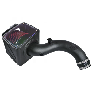 S&B - S&B Cold Air Intake For 04-05 Chevrolet Silverado GMC Sierra V8-6.6L LLY Duramax Cotton Cleanable Red - 75-5102 - Image 6