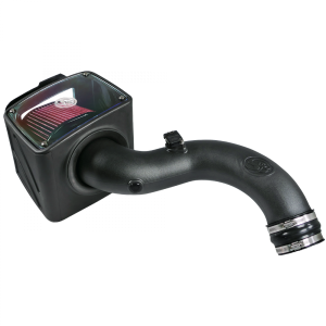 S&B - S&B Cold Air Intake For 04-05 Chevrolet Silverado GMC Sierra V8-6.6L LLY Duramax Cotton Cleanable Red - 75-5102 - Image 8