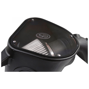 S&B - S&B Cold Air Intake For 10-12 Dodge Ram 2500 3500 6.7L Cummins Dry Extendable White - 75-5092D - Image 4