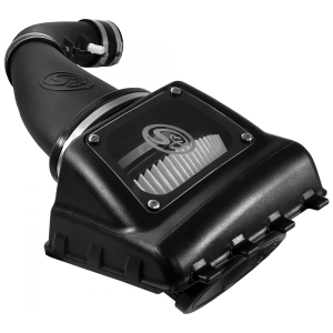 S&B Cold Air Intake For 11-16 Ford F250, F350 V8-6.2L Dry Dry Extendable White - 75-5108D