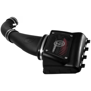 S&B - S&B Cold Air Intake For 11-16 Ford F250, F350 V8-6.2L Oiled Cotton Cleanable Red - 75-5108 - Image 4