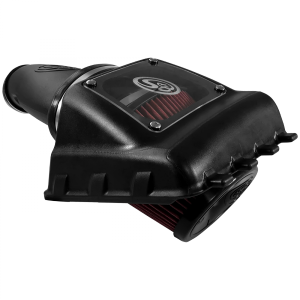 S&B - S&B Cold Air Intake For 11-16 Ford F250, F350 V8-6.2L Oiled Cotton Cleanable Red - 75-5108 - Image 7