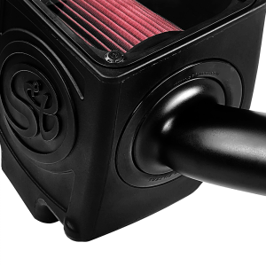 S&B - S&B Cold Air Intake For 16-19 Silverado/Sierra 2500, 3500 6.0L Cotton Cleanable Red - 75-5110 - Image 2