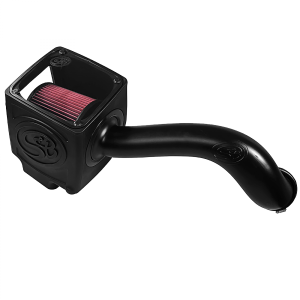 S&B - S&B Cold Air Intake For 16-19 Silverado/Sierra 2500, 3500 6.0L Cotton Cleanable Red - 75-5110 - Image 3