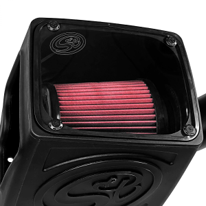S&B - S&B Cold Air Intake For 16-19 Silverado/Sierra 2500, 3500 6.0L Cotton Cleanable Red - 75-5110 - Image 4