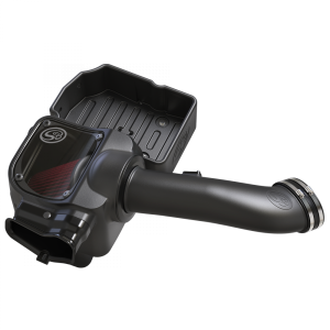 S&B Cold Air Intake For 17-19 Ford F250 F350 V8-6.7L Powerstroke Cotton Cleanable Red - 75-5085