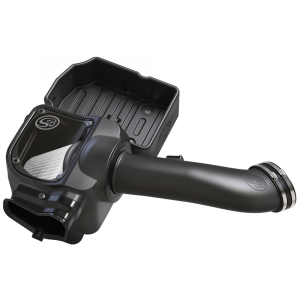 S&B Cold Air Intake For 17-19 Ford F250 F350 V8-6.7L Powerstroke Dry Extendable White - 75-5085D